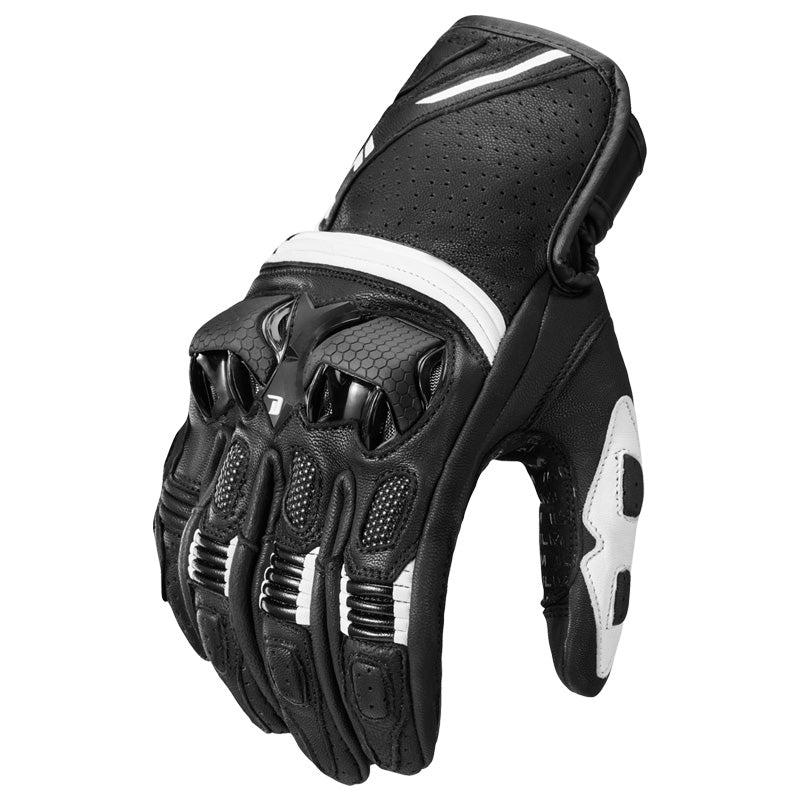 ILM Motorcycle Leather Gloves Breathable Riding Motocross Gloves Model GL3