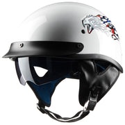 ILM Half Helmet Open Face Motorcycle Helmet Model 210V