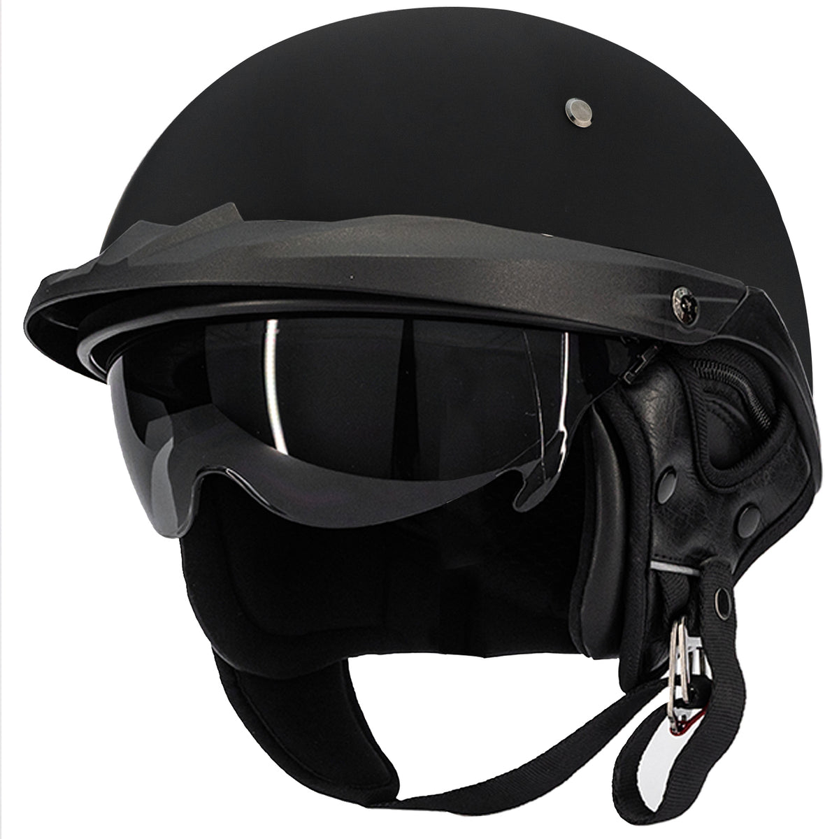 ILM Open Face Motorcycle Half Helmet Model 883V