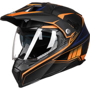 ILM Off Road Motorcycle Dual Sport Helmet Full Face Visor Model 606V