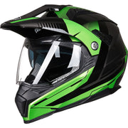 ILM Off Road Motorcycle Dual Sport Helmet Full Face Visor Model 606V